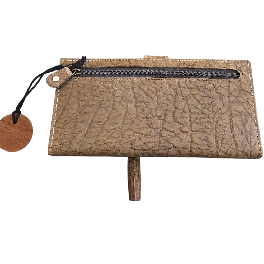 Myra Bag Handmade Thimper Wallet Cowhide Leather - Picture 4 of 6